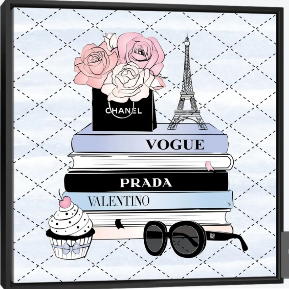 Prada 8 1/2"x11" Wall Art